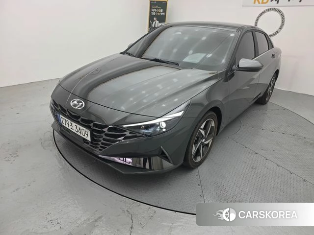 Hyundai Avante (CN7) 2021 Серый из Кореи