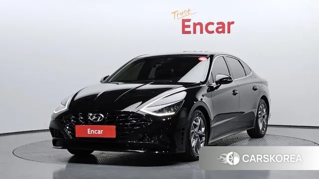 Hyundai Sonata (DN8) 2022 Черный из Кореи