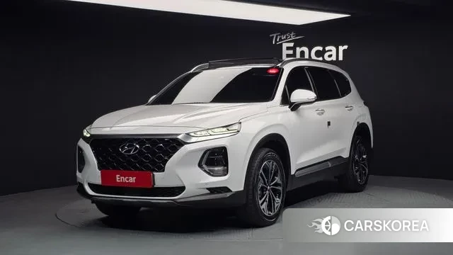 Hyundai Santa Fe TM 2020 Белый из Кореи