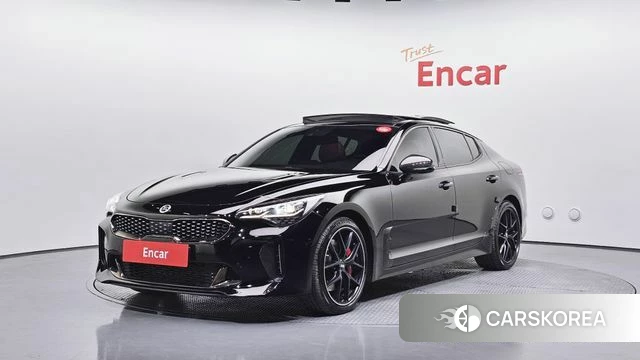 Kia Stinger 2019 Черный из Кореи