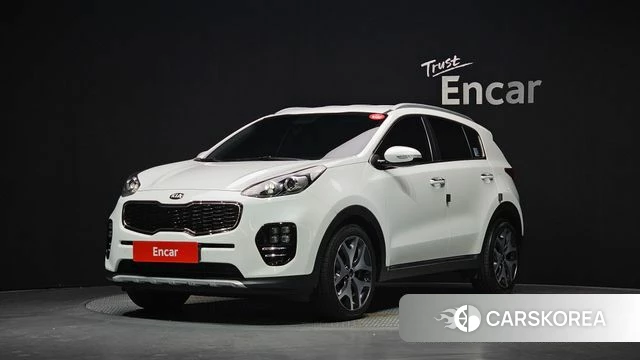 Kia Sportage 4th Generation 2018 Белый из Кореи