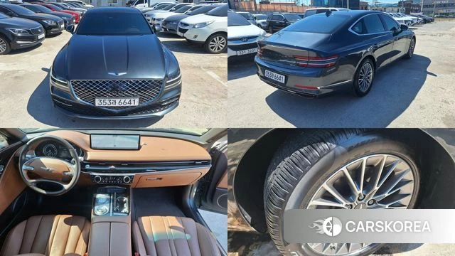 Genesis G80 (RG3) 2021 Серый из Кореи