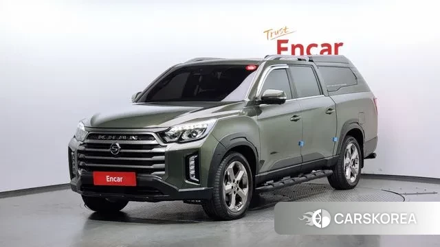 Ssangyong The New Rexton Sports Cannes 2022 Светло-зеленый из Кореи