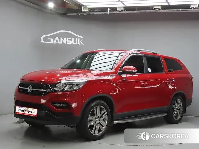 Ssangyong Rexton Sports 2019 Красный из Кореи
