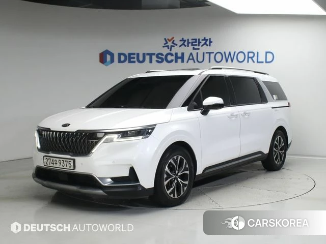 Kia Carnival 4th generation 2020 Белый из Кореи