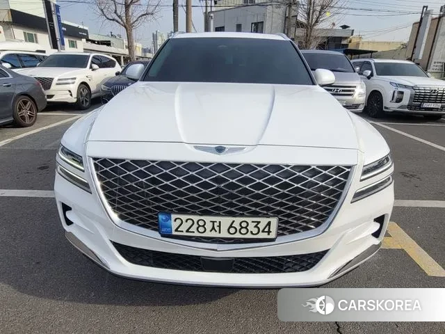 Genesis GV80 2021 Белый из Кореи