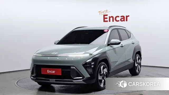 Hyundai Kona (SX2) 2025 Зеленый из Кореи