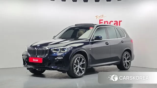 BMW X5 (G05) 2021 Черный из Кореи