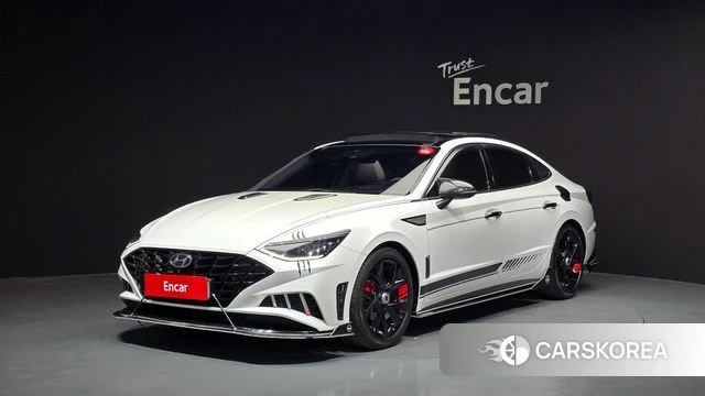 Hyundai Sonata (DN8) 2020 Белый из Кореи
