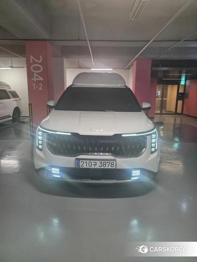 Kia The New Carnival 4th Generation 2024 Белый из Кореи