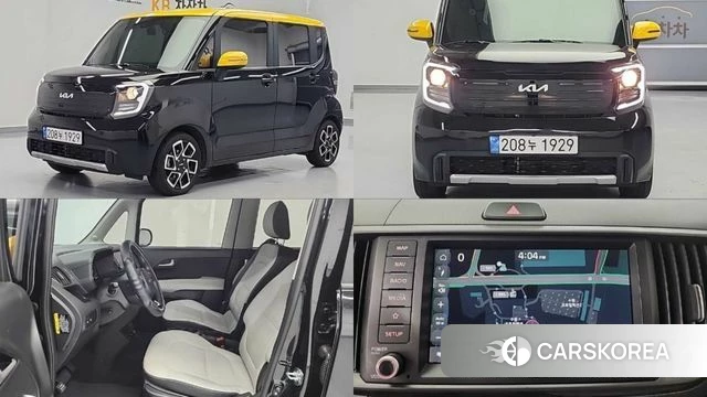 Kia The New Kia Ray 2023 Черный из Кореи