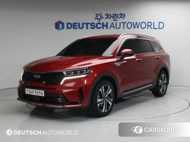 Kia Sorento 4th Generation 2020 Красный из Кореи