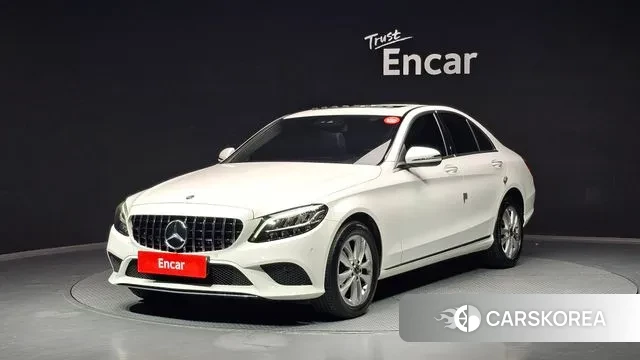 Mercedes-Benz C-Class W205 2020 Белый из Кореи