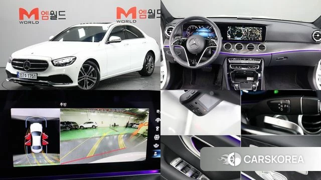 Mercedes-Benz E-Class W213 2023 Белый из Кореи