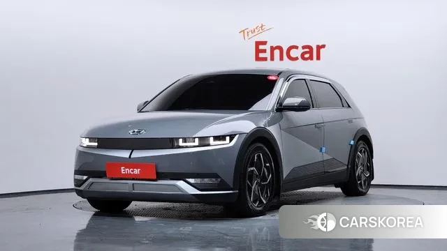 Hyundai Ionic 5 2021 Серебристо-серый из Кореи