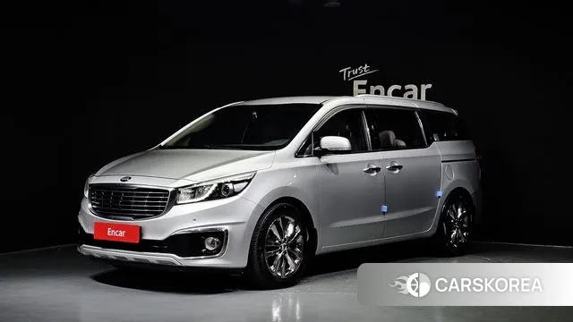 Kia All New Carnival 2018 Серебряный из Кореи