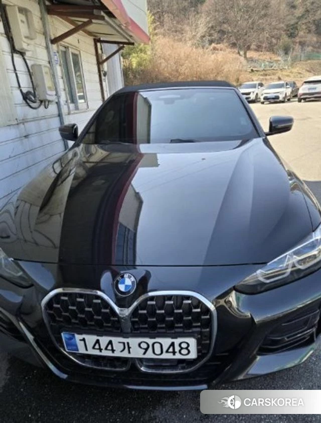 BMW 4 Series (G22) 2023 Черный из Кореи