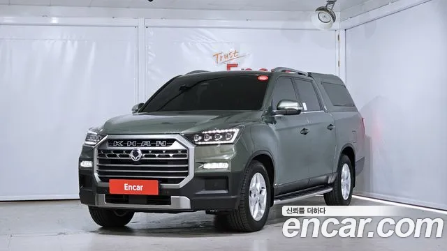 Ssangyong The New Rexton Sports Cannes 2024 Зеленый из Кореи