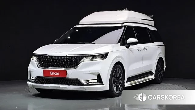 Kia Carnival 4th generation 2021 Белый из Кореи