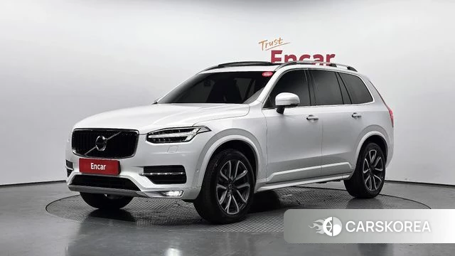 Volvo XC90 second Generation 2018 Белый из Кореи