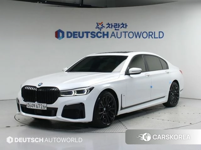 BMW 7 Series (G11) 2019 Белый из Кореи