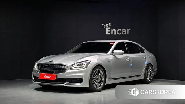 Kia More K9 2018 Серебристо-серый из Кореи