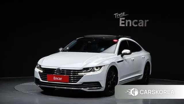 Volkswagen Arteon 2019 Белый из Кореи