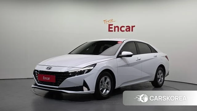 Hyundai Avante (CN7) 2020 Белый из Кореи