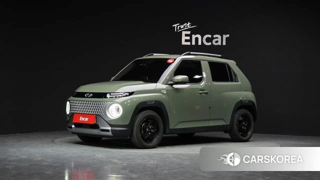 Hyundai Casper 2023 Светло-зеленый из Кореи