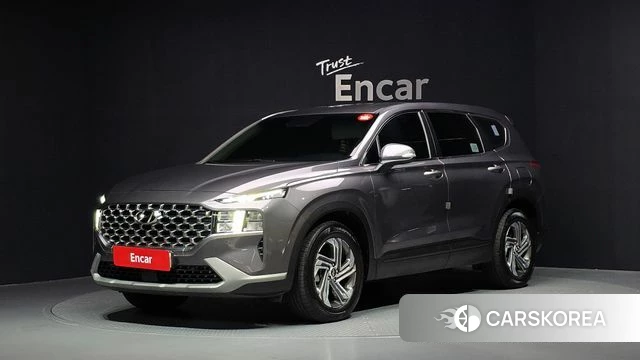 Hyundai The New Santa Fe 2022 Серый из Кореи