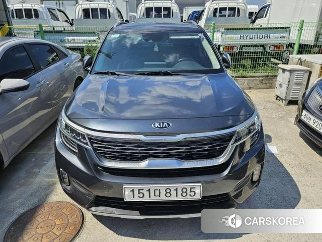 Kia Seltos 2020 Серый из Кореи