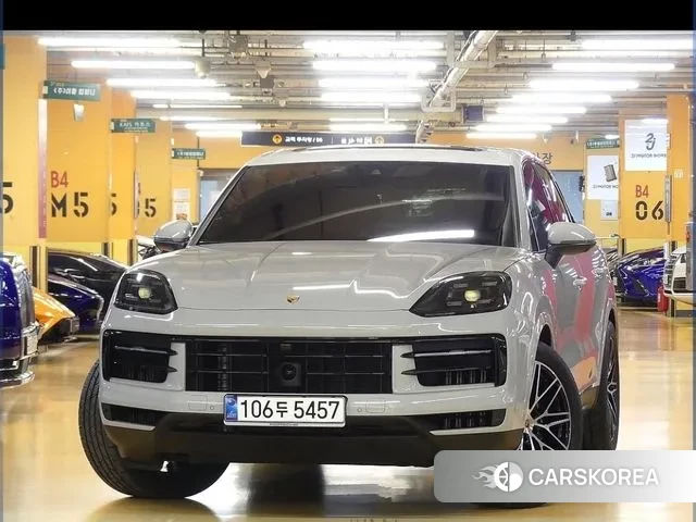Porsche Cayenne (PO536) 2024 Серебристо-серый из Кореи