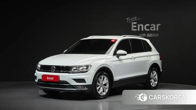 Volkswagen Tiguan second Generation 2019 Белый из Кореи