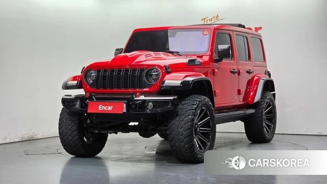 Jeep Wrangler (JL) 2019 Красный из Кореи