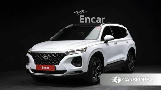 Hyundai Santa Fe TM 2019 Белый из Кореи