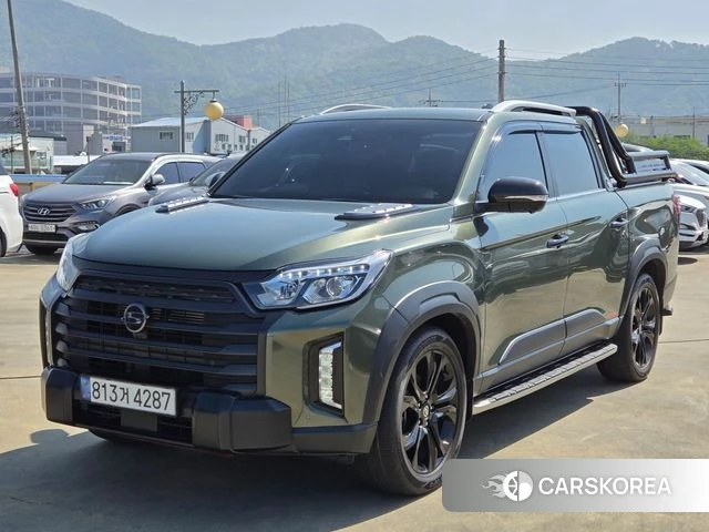 Ssangyong The New Rexton Sport 2022 Светло-зеленый из Кореи