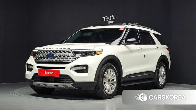 Ford Explorer 6th Generation 2022 Белый из Кореи