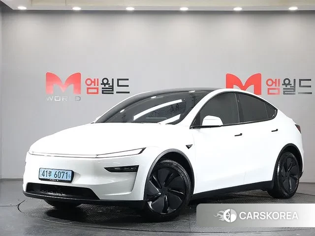 Tesla Model Y 2025 Белый из Кореи