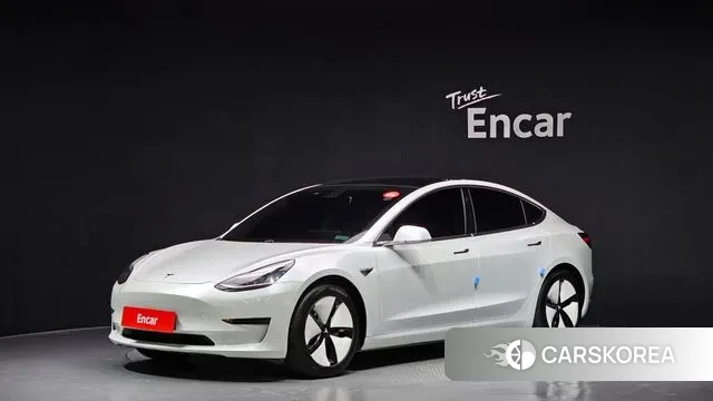Tesla Model 3 2020 Белый из Кореи