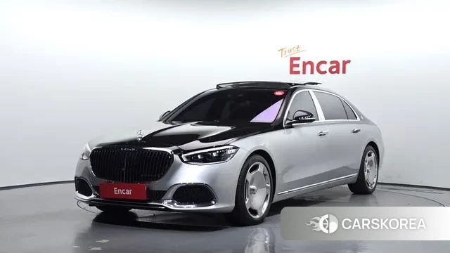 Mercedes-Benz S-Class W223 2021 Черный двухцветный из Кореи