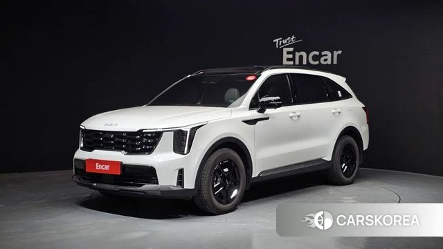 Kia The New Sorento 4th Generation 2024 Белый из Кореи