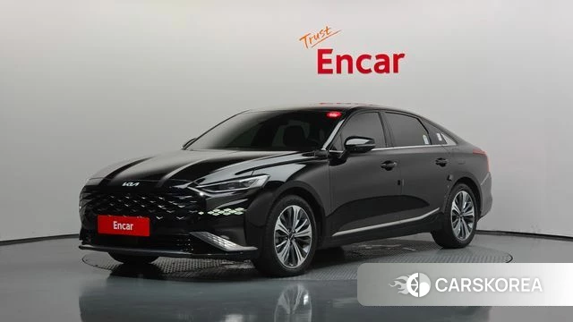 Kia K8 Hybrid 2024 Черный из Кореи