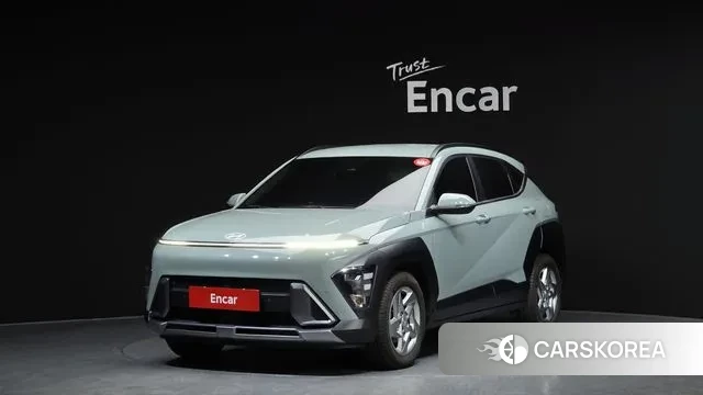 Hyundai Kona Hybrid (SX2) 2023 Небесно-голубой из Кореи