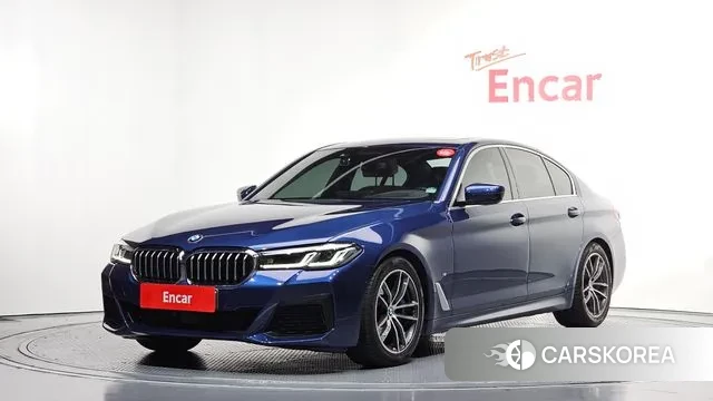 BMW 5 Series (G30) 2020 Синий из Кореи