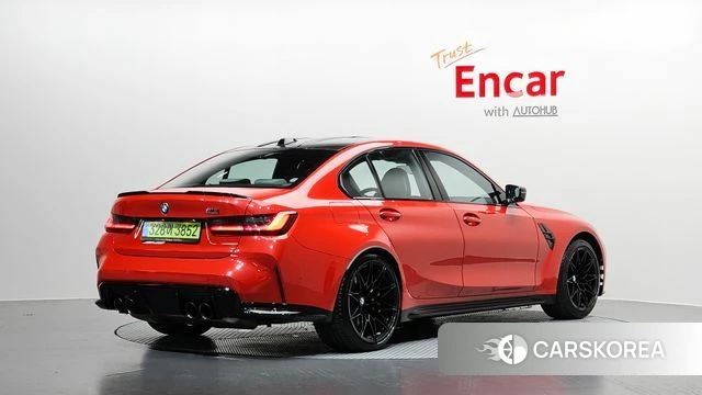 BMW M3 (G80) 2025 Красный из Кореи