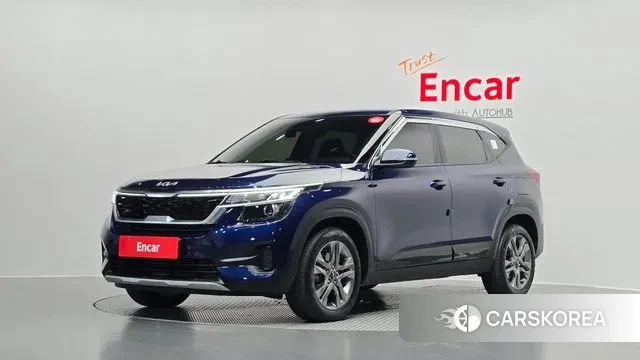 Kia Seltos 2022 Синий из Кореи