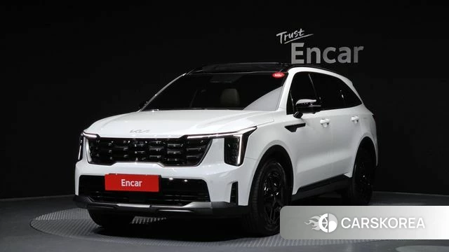 Kia The New Sorento 4th Generation 2024 Белый из Кореи