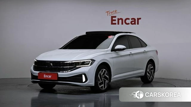 Volkswagen 7th Generation of Jetta 2024 Белый из Кореи