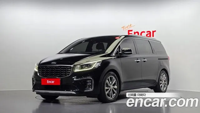 Kia The New Carnival 2018 Черный из Кореи