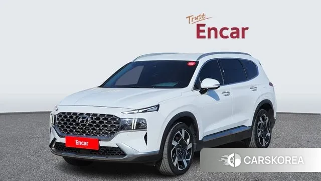 Hyundai The New Santa Fe 2021 Белый из Кореи